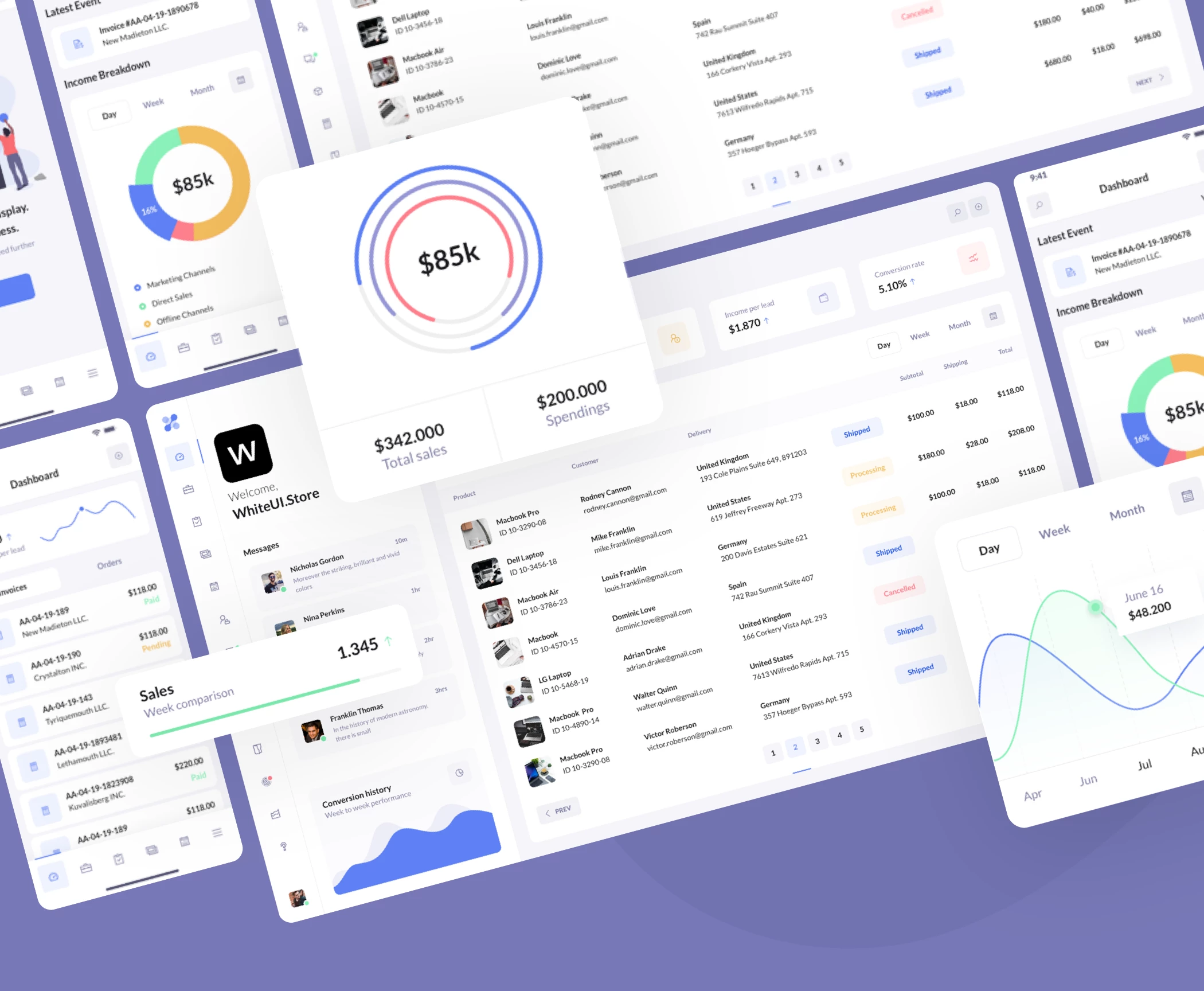 CRM UI kit