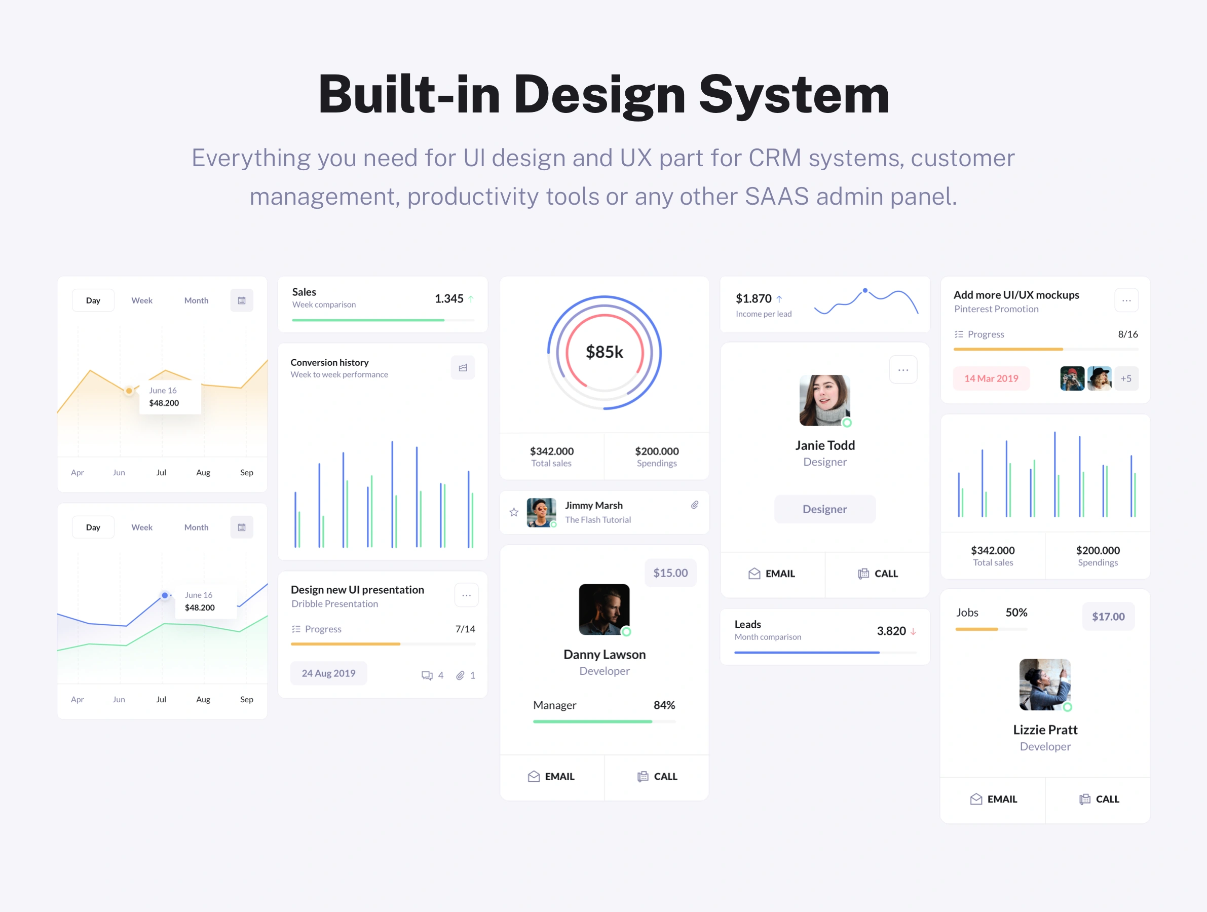 Design System for CRM Apps design Design System for CRM Apps design