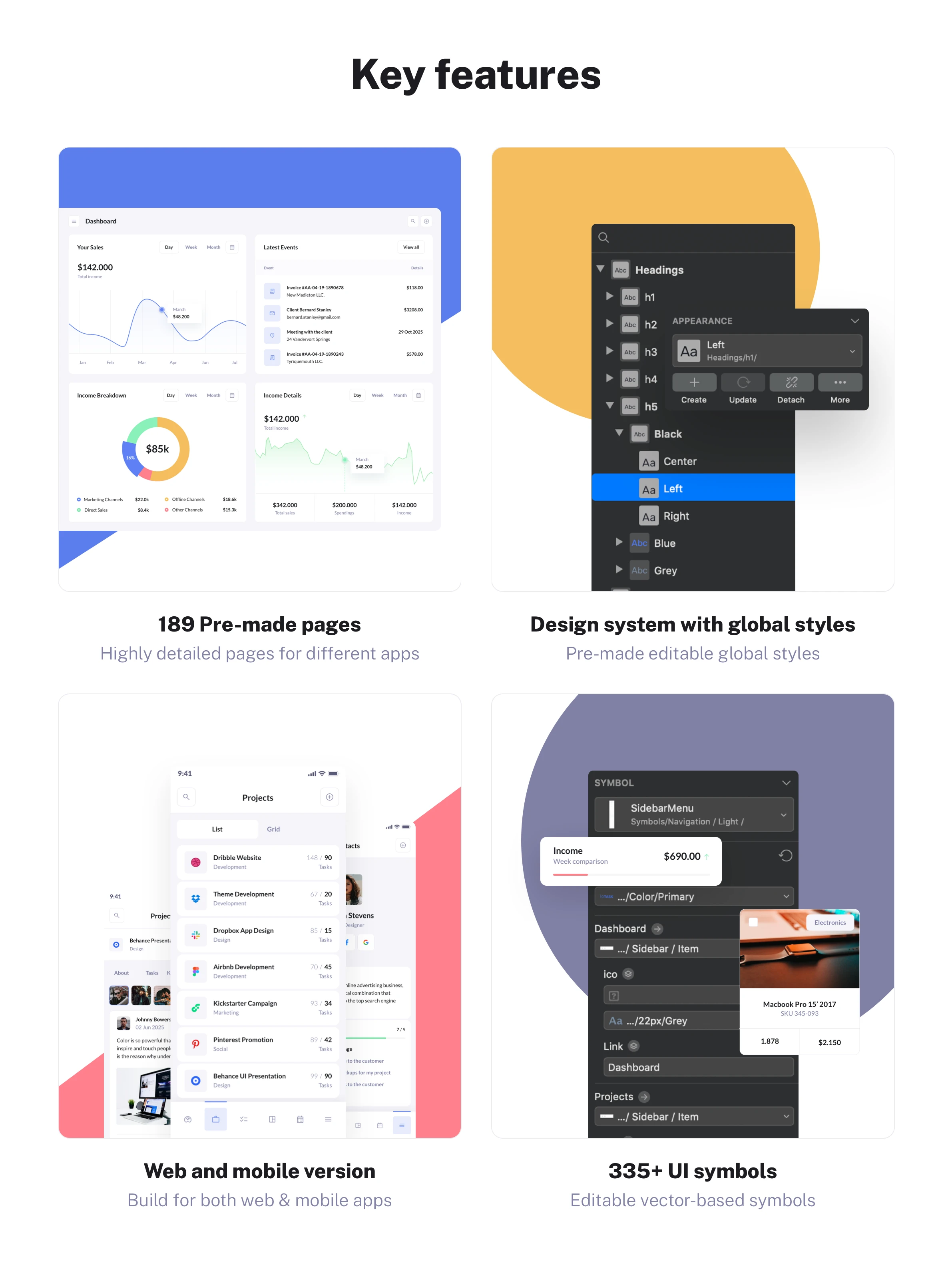 CRM UI design kit for Figma and Sketch CRM UI design kit for Figma and Sketch