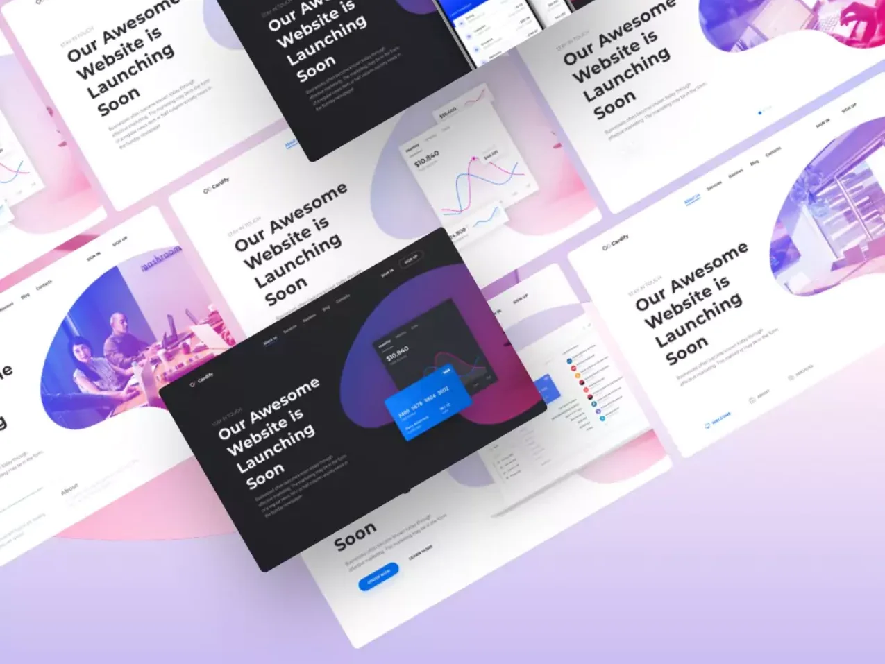 Cardify Landing UI Kit