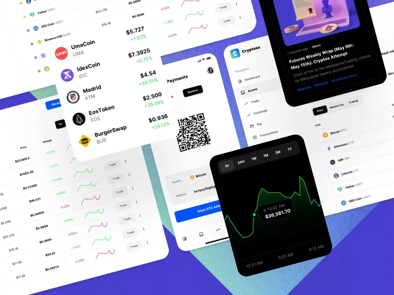 Cryptasa UI Kit