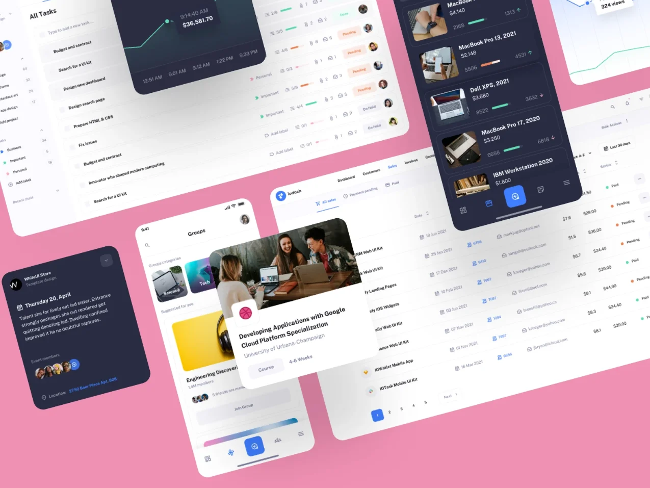 IODash UI Kit