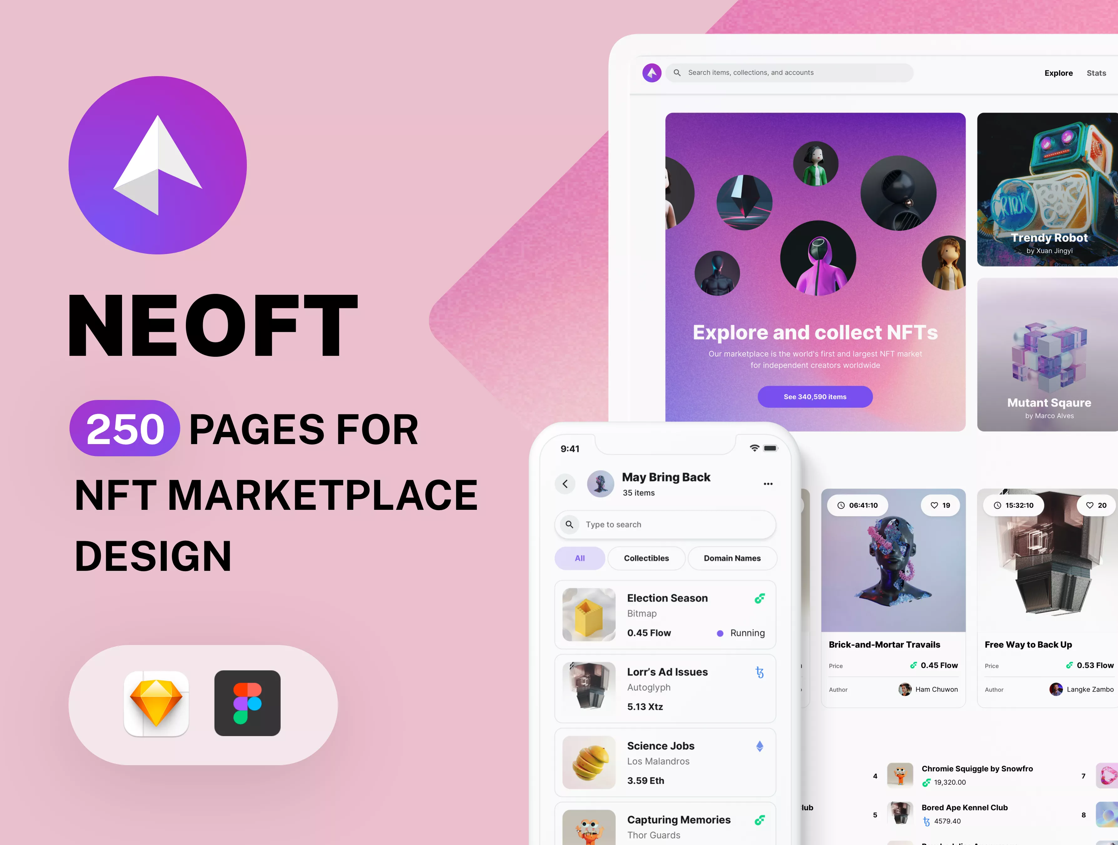 NeoFT UI Kit for NFT Marketplaces NeoFT UI Kit for NFT Marketplaces