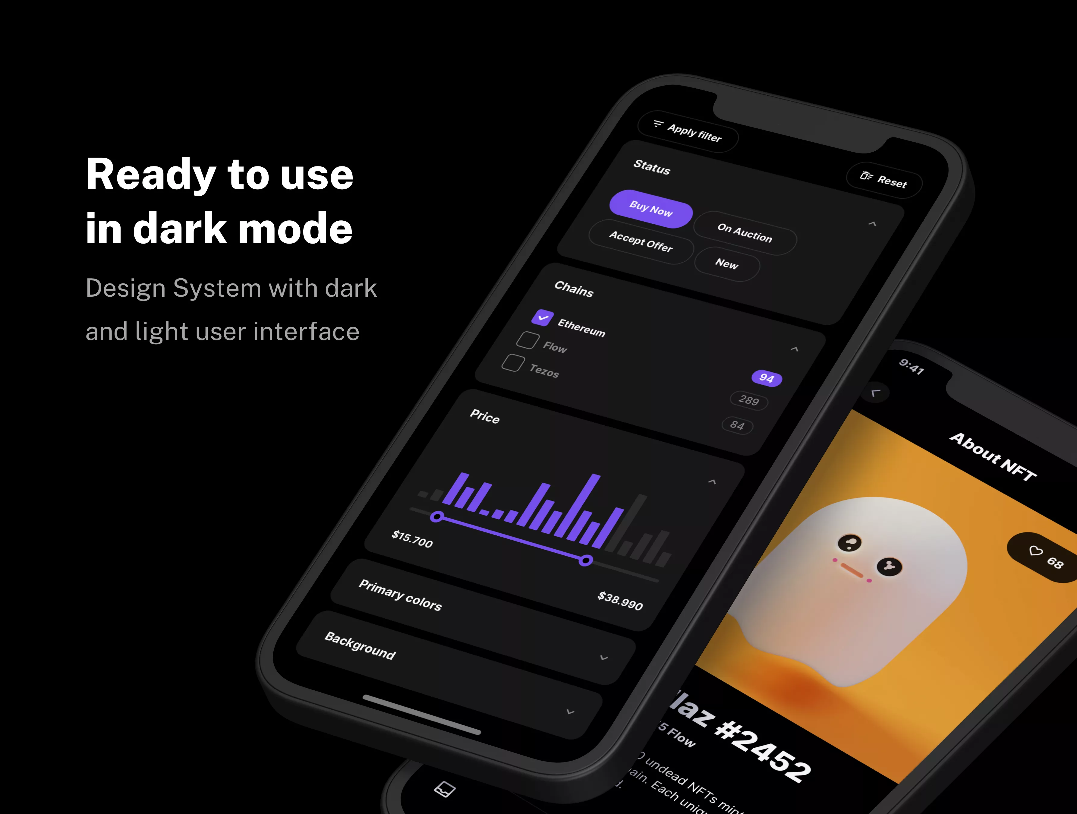 NFT Marketplace design template for Sketch NFT Marketplace design template for Sketch