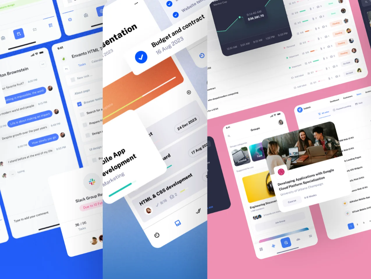 SaaS UI kits bundle