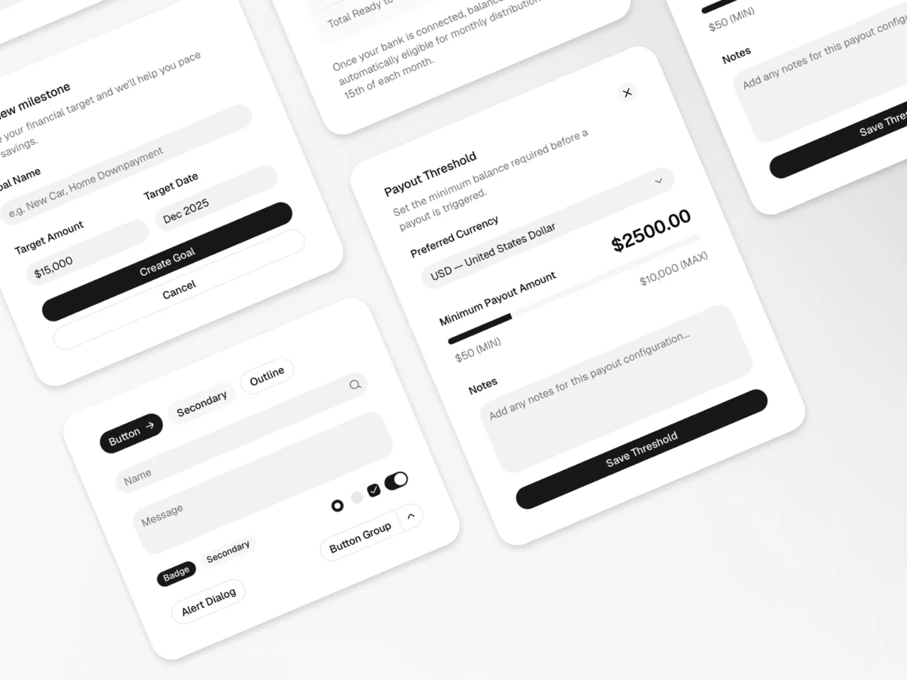 Shadcn UI Components