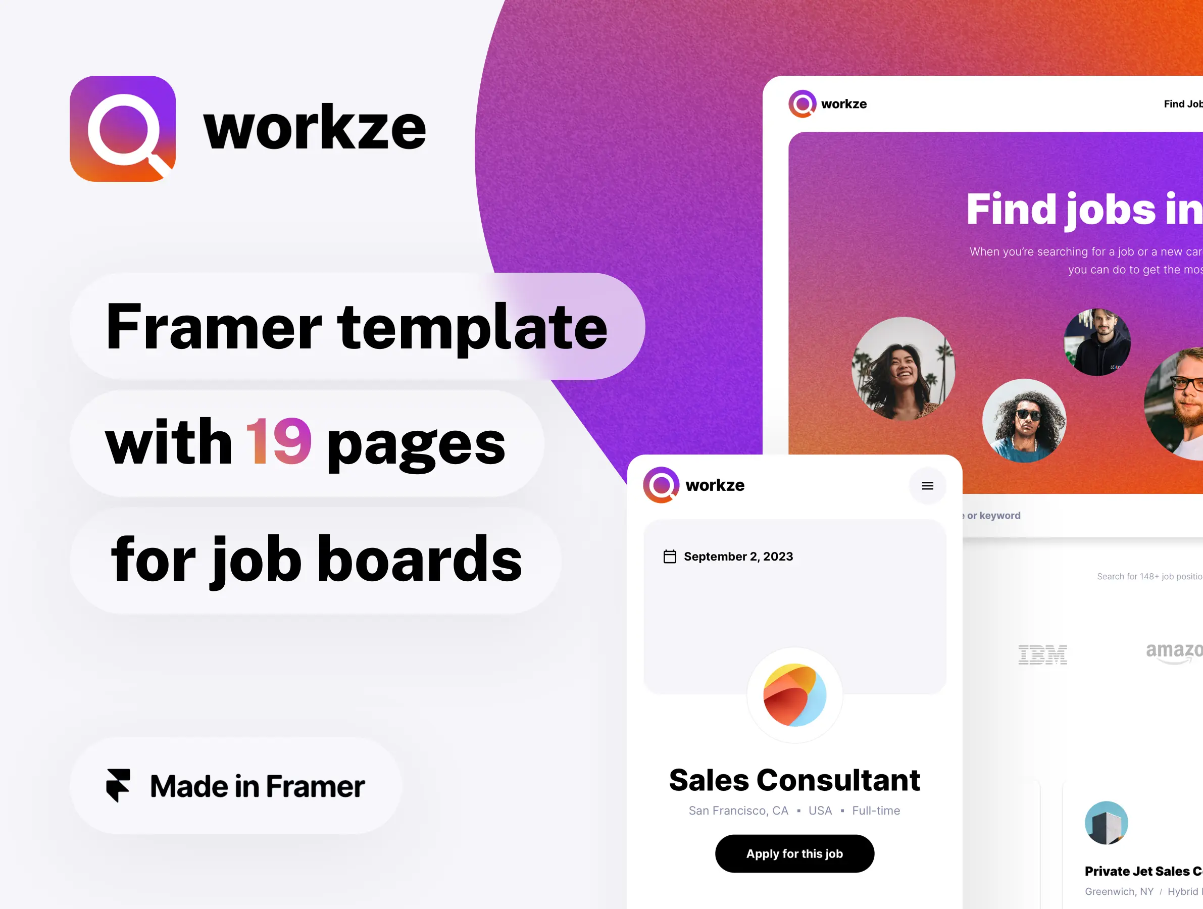 Framer Template Framer Template