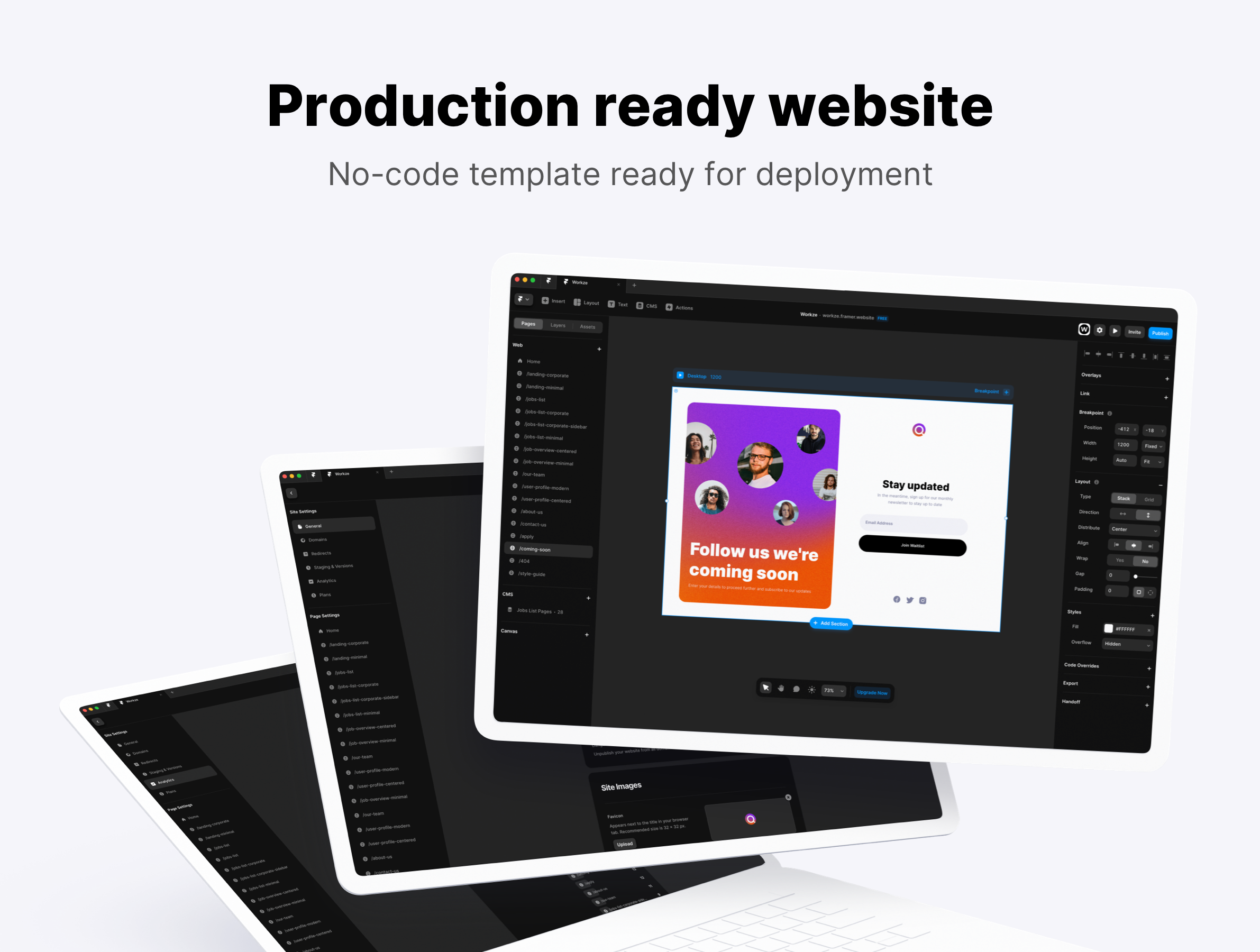 No-code template No-code template