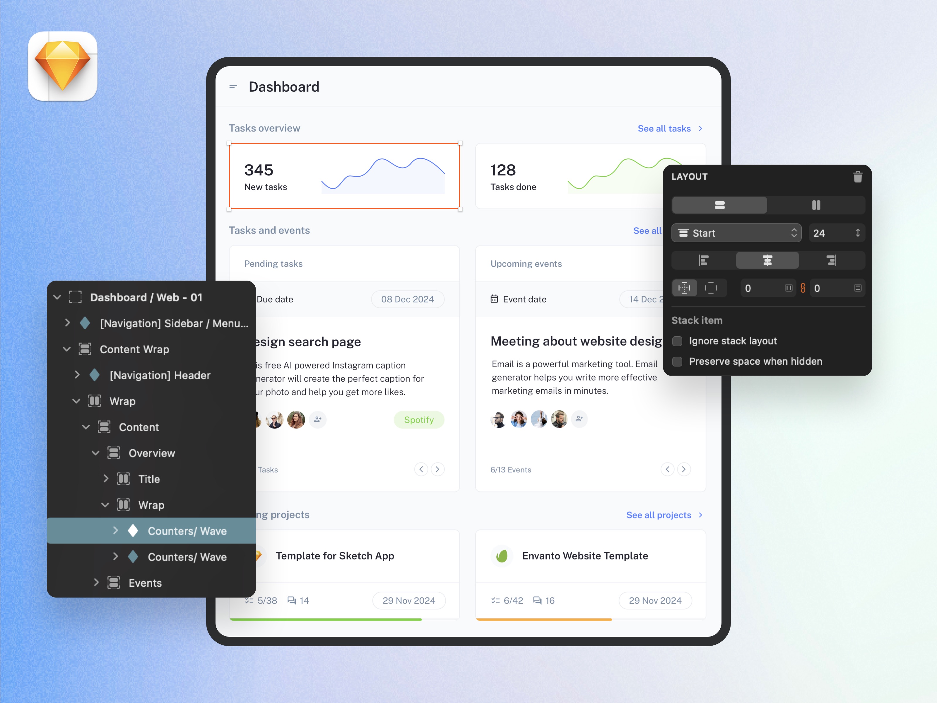 IOTask UI Kit updated