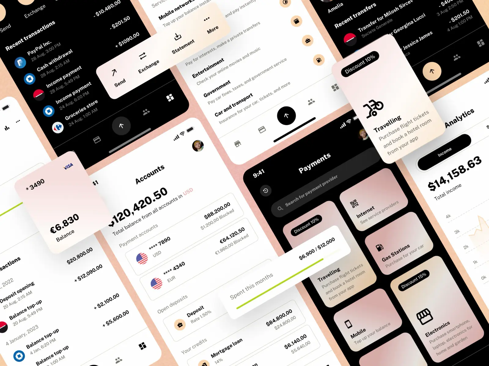 PayLoo UI kit for financial mobile apps is here 🎉