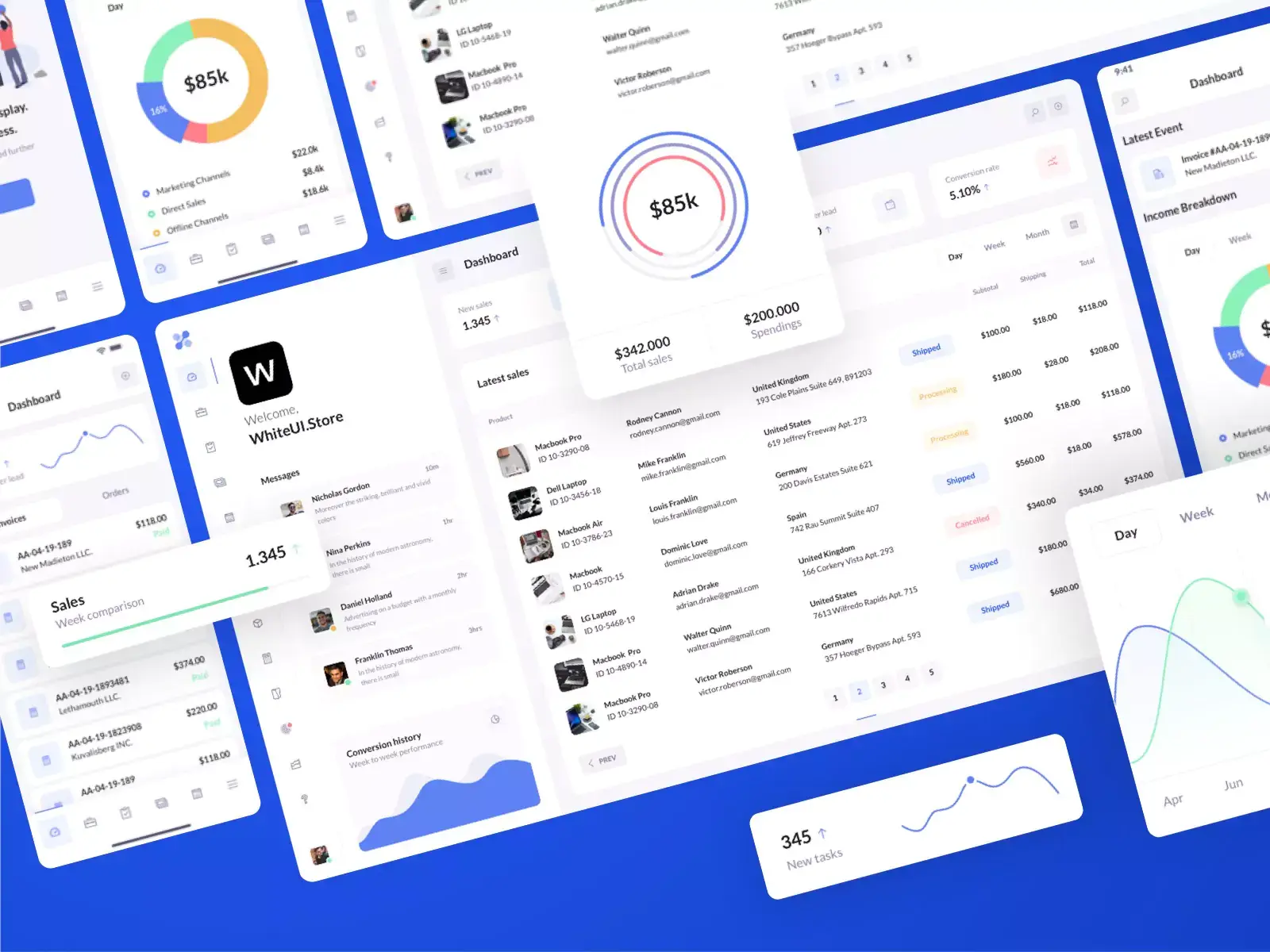 BetaCRM UI Kit updated
