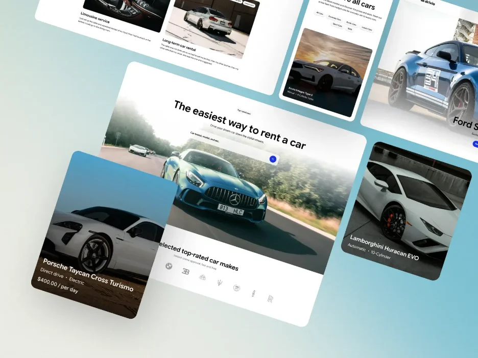 Drivio Framer template for car rentals is here 🎉