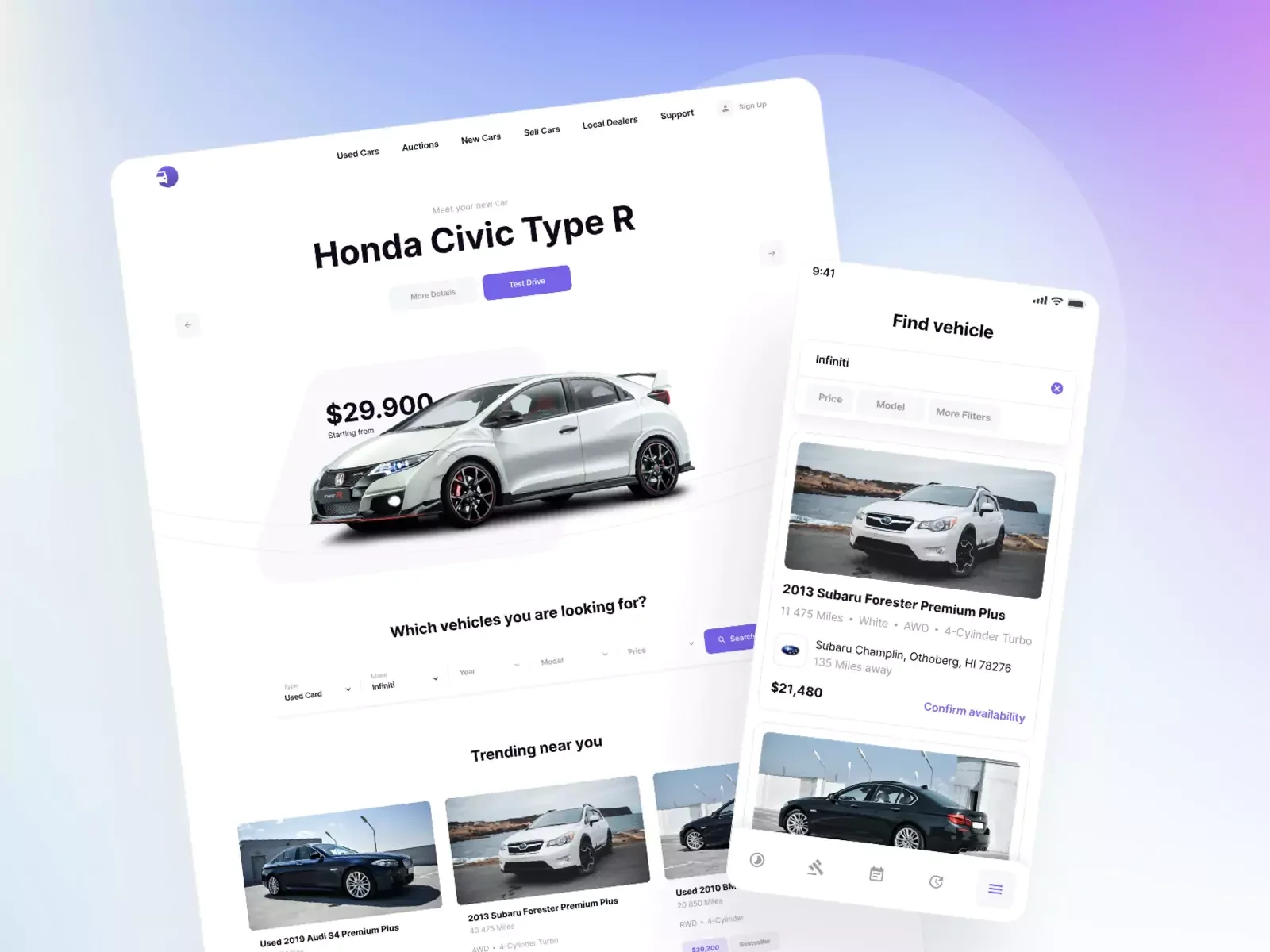 Vehically UI Kit updated